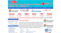 Desktop Screenshot of ijret.org